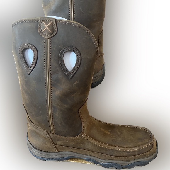 Twisted X Shoes Mens Twisted X Work Boot Composite Toe Distressed